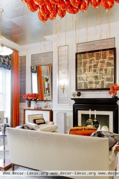 eclectic living room by Rikki Snyder