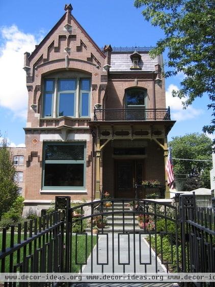 traditional exterior by Burns and Beyerl Architects