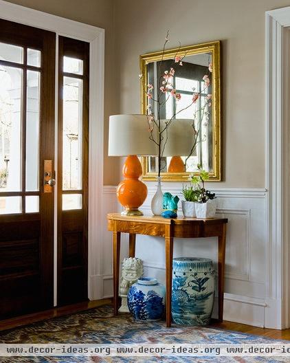 eclectic entry by Katie Rosenfeld Design