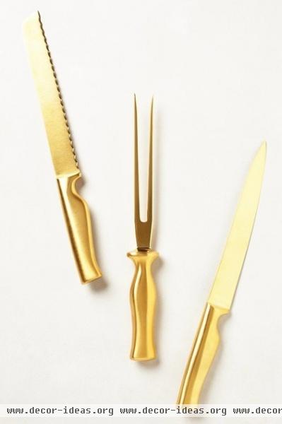 contemporary knives and chopping boards by Anthropologie