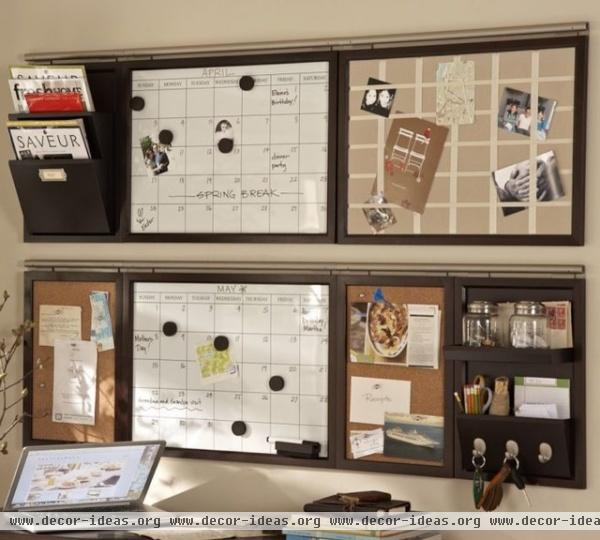 contemporary bulletin board by Pottery Barn