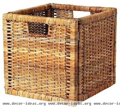 contemporary baskets by IKEA