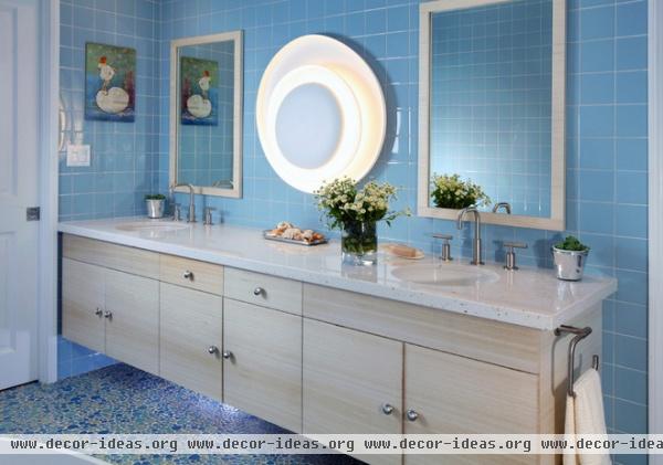 contemporary bathroom by Sarah Barnard Design