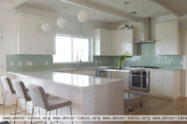 contemporary kitchen by Sarah Greenman