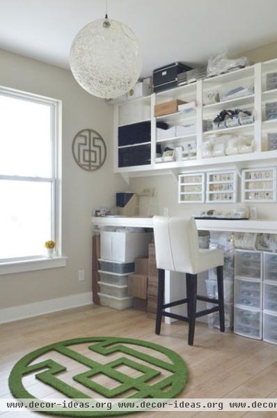 contemporary home office by Sarah Greenman