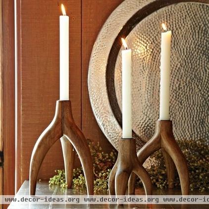 contemporary candles and candle holders by West Elm