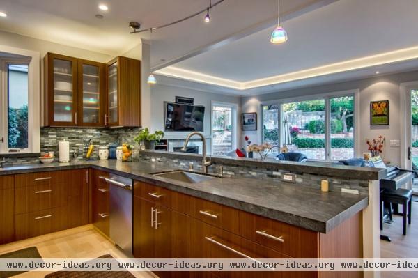 contemporary kitchen by Studio S Squared Architecture, Inc.