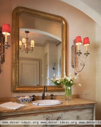 traditional bathroom by Tiffany Farha Design