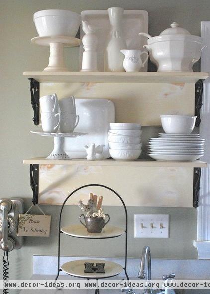 traditional kitchen by The Shabby Nest