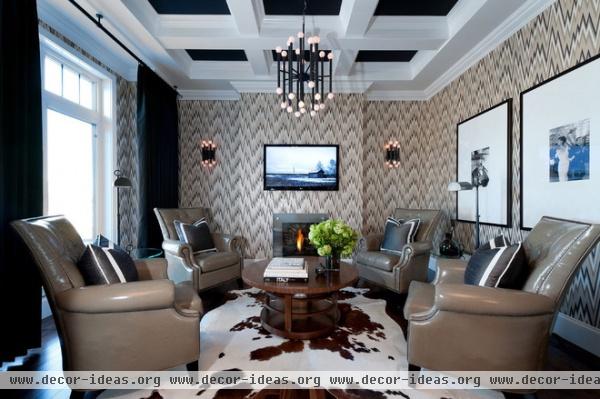 contemporary living room by Atmosphere Interior Design Inc.