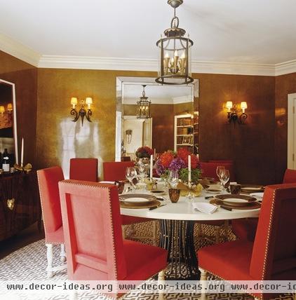 transitional dining room Luminous Interiors