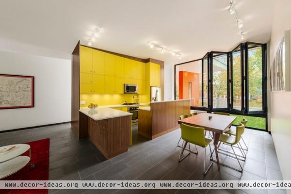 contemporary kitchen by Kariouk Associates