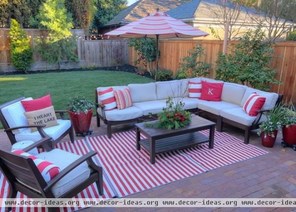 traditional patio by Kerrie L. Kelly