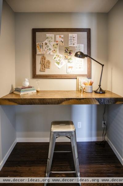 contemporary home office by Natalie Fuglestveit Interior Design