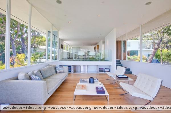 modern living room by Luke Gibson Photography