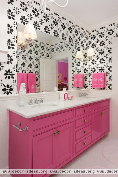 traditional bathroom by Colordrunk Designs