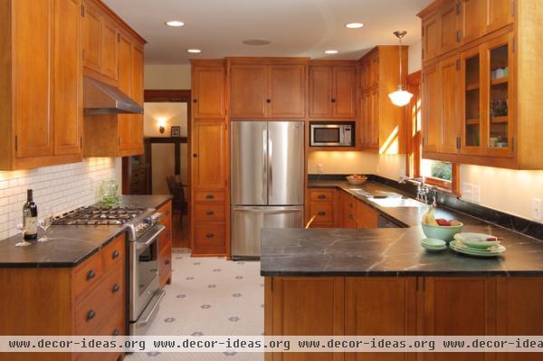 craftsman kitchen by w.b. builders