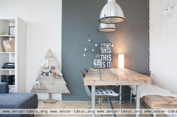 My Houzz: Black and White Make a Dutch Apartment All Right