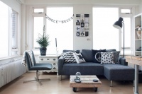 My Houzz: Black and White Make a Dutch Apartment All Right