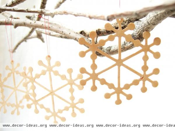 modern holiday decorations by Etsy