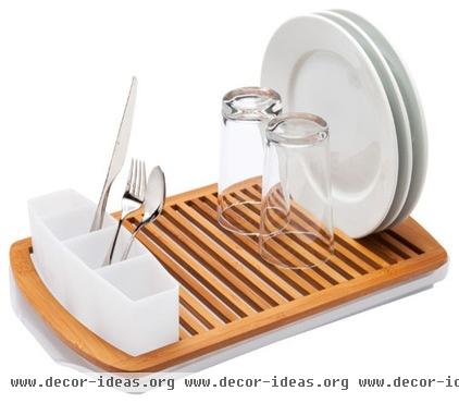 contemporary dish racks by The Container Store