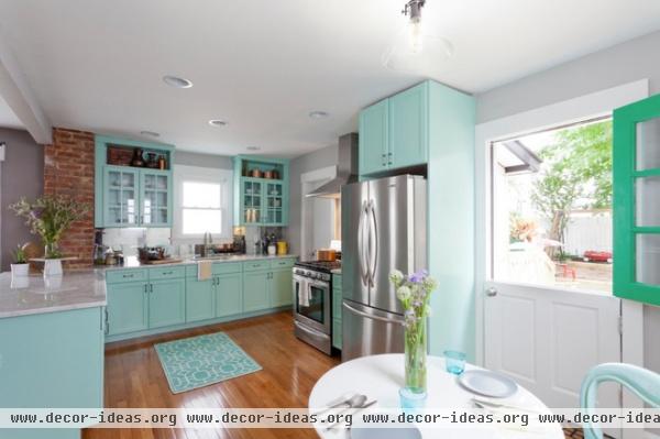 transitional kitchen by Brunelleschi Construction