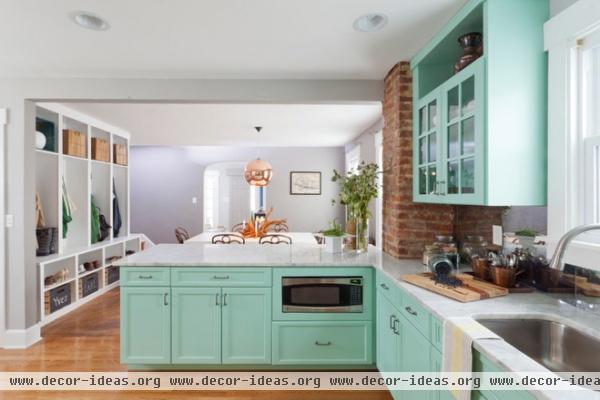 transitional kitchen by Brunelleschi Construction