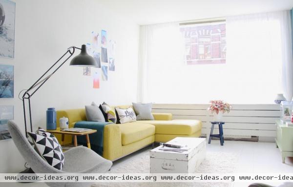 My Houzz: Lighthearted Ease for a Petite Hague Pad