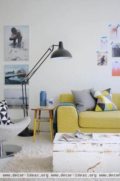 My Houzz: Lighthearted Ease for a Petite Hague Pad