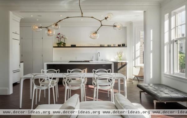 modern dining room by Sutro Architects