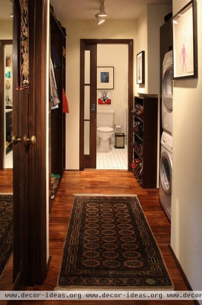 eclectic laundry room by Robert Holgate Design