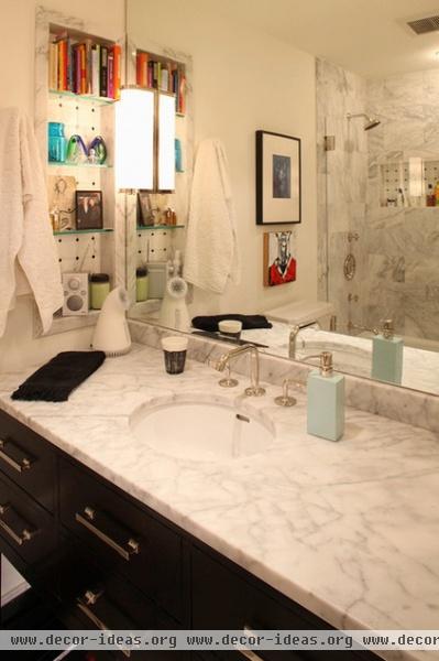 eclectic bathroom by Robert Holgate Design