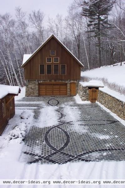 contemporary garage and shed Contemporary