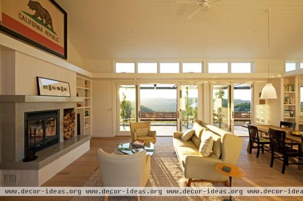 farmhouse living room by Gast Architects