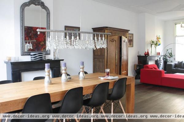 My Houzz: Modern Style and Abstract Art Intertwine in Amsterdam