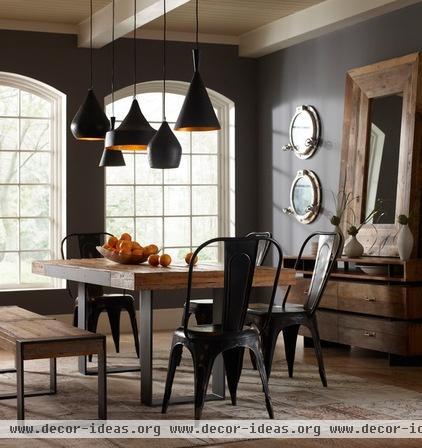 industrial dining room by Marco Polo Imports