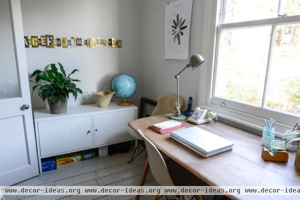 transitional home office Adamo Family