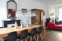 My Houzz: Modern Style and Abstract Art Intertwine in Amsterdam