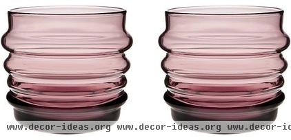 modern cups and glassware by Crate&Barrel