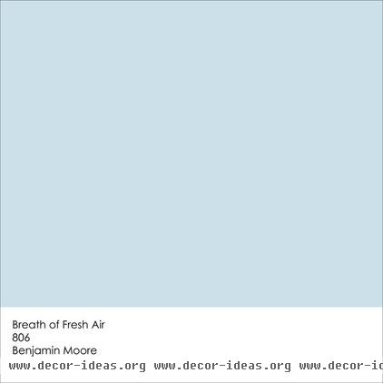 Benjamin Moore Floats Breath of Fresh Air as Its Color of 2014