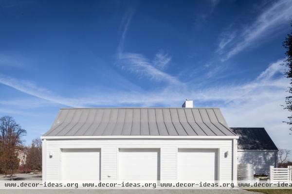 farmhouse garage and shed by Jason Snyder