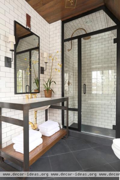 eclectic bathroom by Summer Thornton Design, Inc