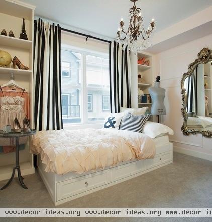 eclectic bedroom by Brookfield Homes Calgary