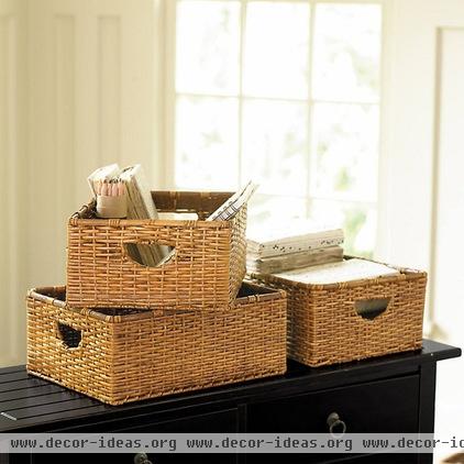 traditional baskets by Ballard Designs