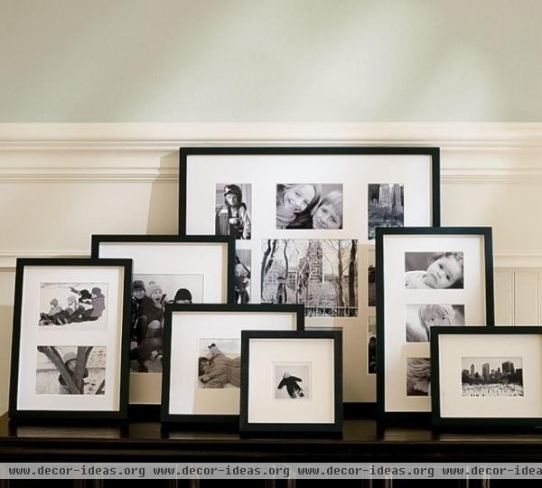 traditional frames by Pottery Barn