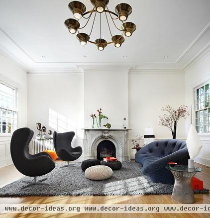 contemporary living room by Lisa Petrole Photography