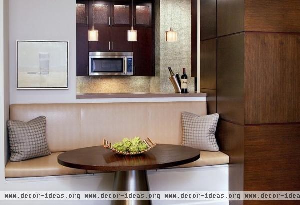 contemporary dining room by Mark Newman Design