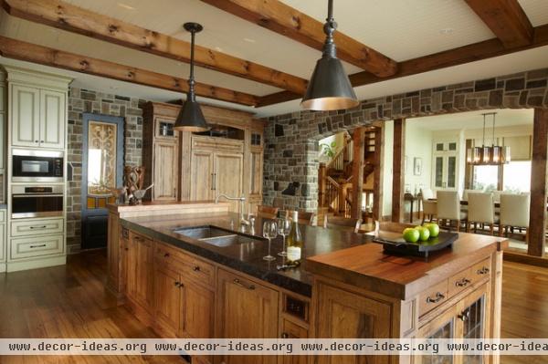 rustic kitchen by Parkyn Design