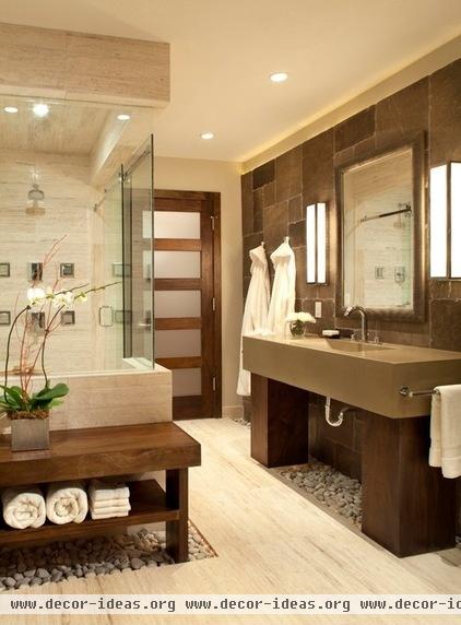 contemporary bathroom by Ashley Campbell Interior Design