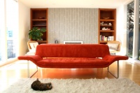 My Houzz: Sleekness and Soft Touches in a Midcentury Home